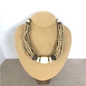 Natural Stone Bead Necklace